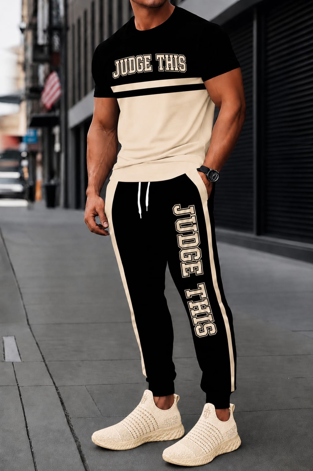 Judge This™ Classic T-Shirt & Jogger Set