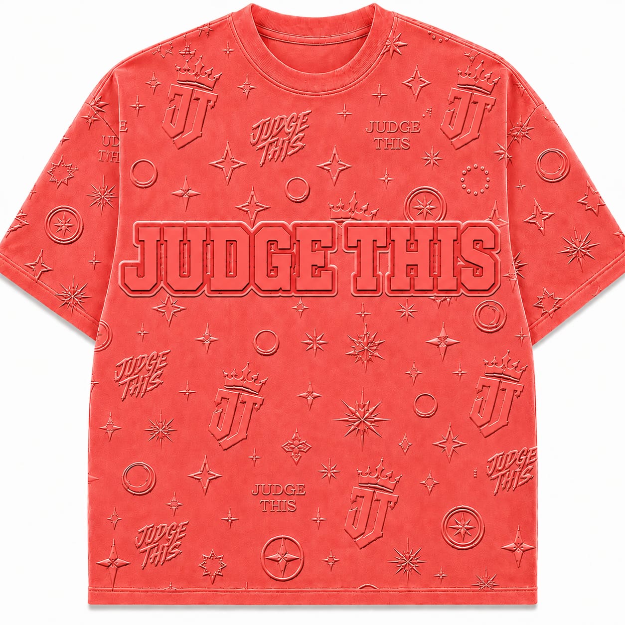 Judge This™ Monogram French Terry T-Shirt
