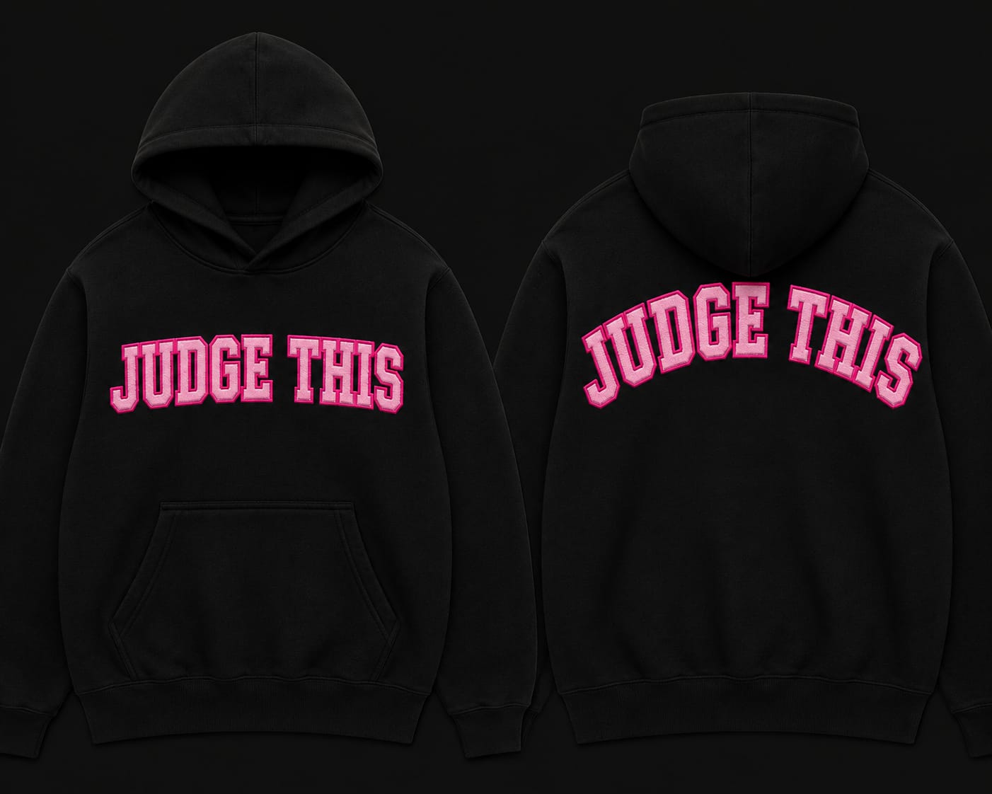Judge This™ Signature Embroidered Hoodie