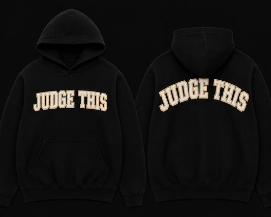 Judge This™ Signature Embroidered Hoodie