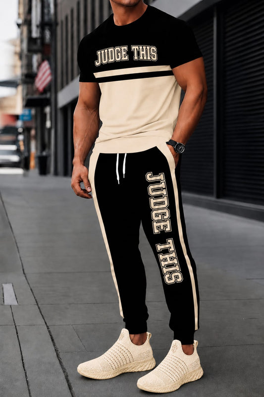 Judge This™ Classic T-Shirt & Jogger Set