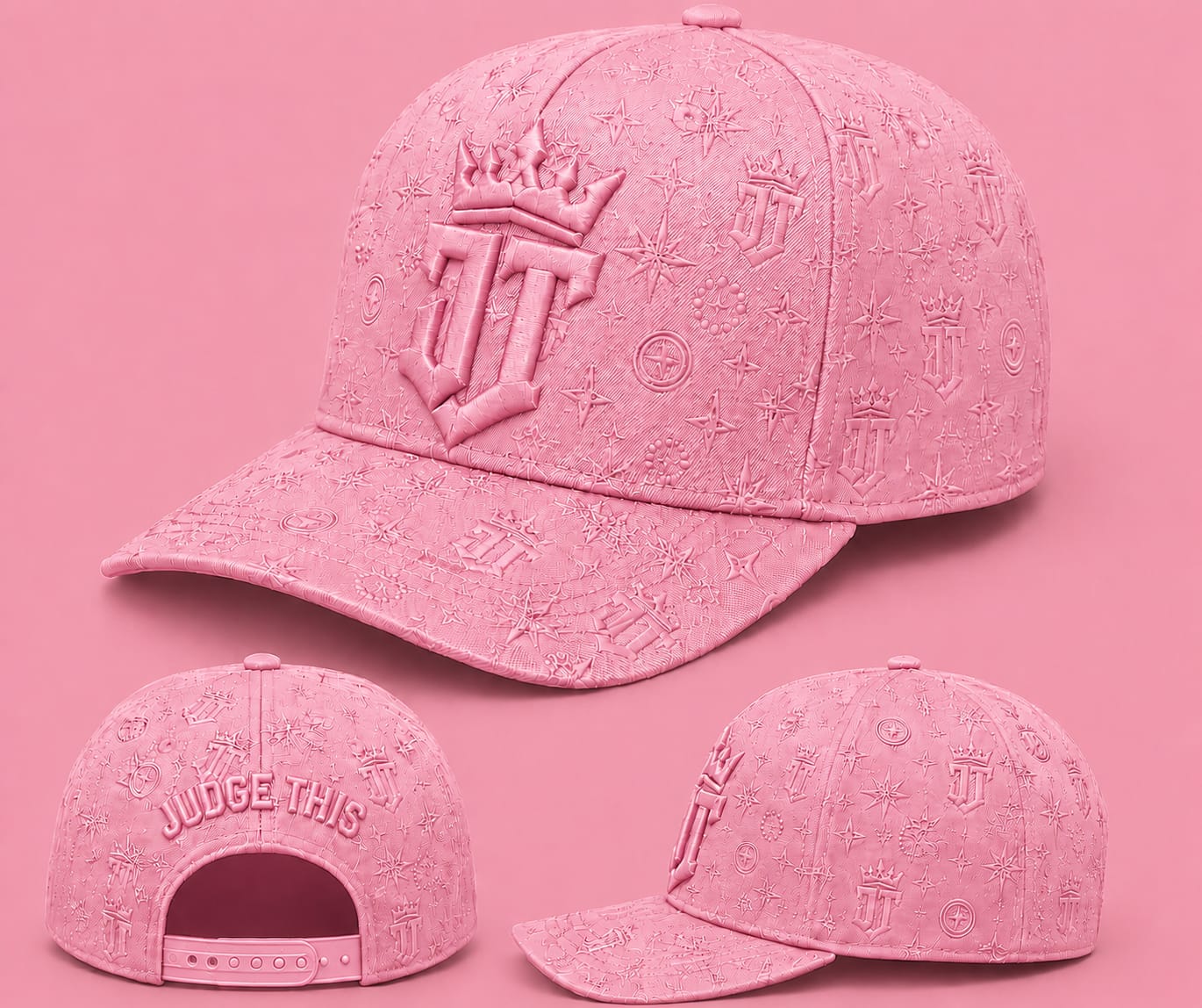 Judge This™ Monogram Snapback Cap