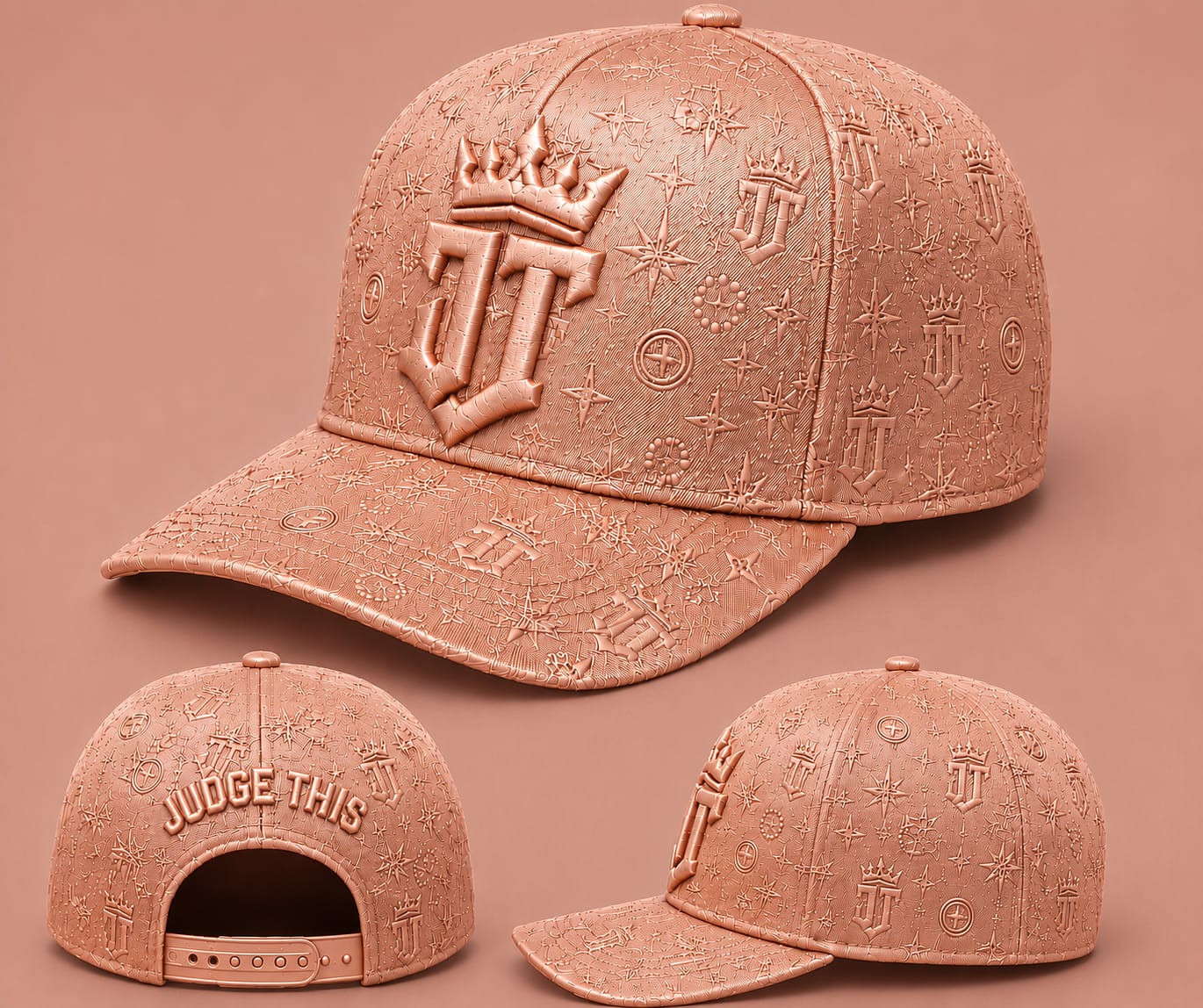 Judge This™ Monogram Snapback Cap