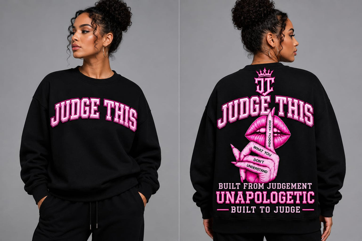 Judge This™ Built From Judgement Crewneck