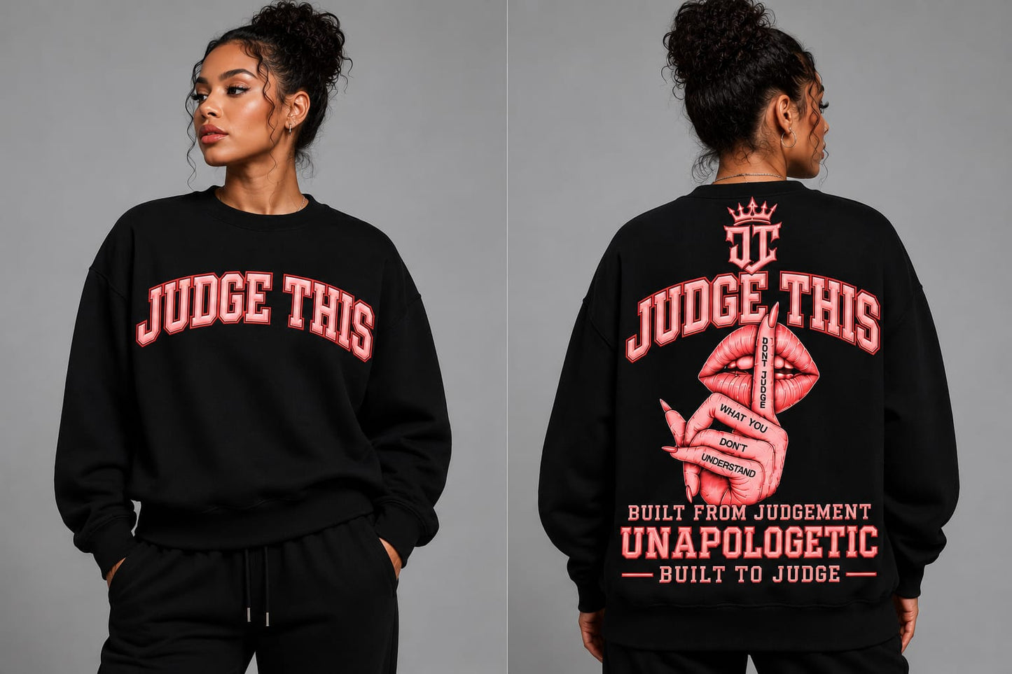 Judge This™ Built From Judgement Crewneck