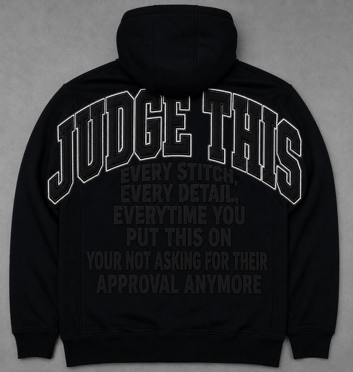 Judge This™ Staple Hoodie – Black