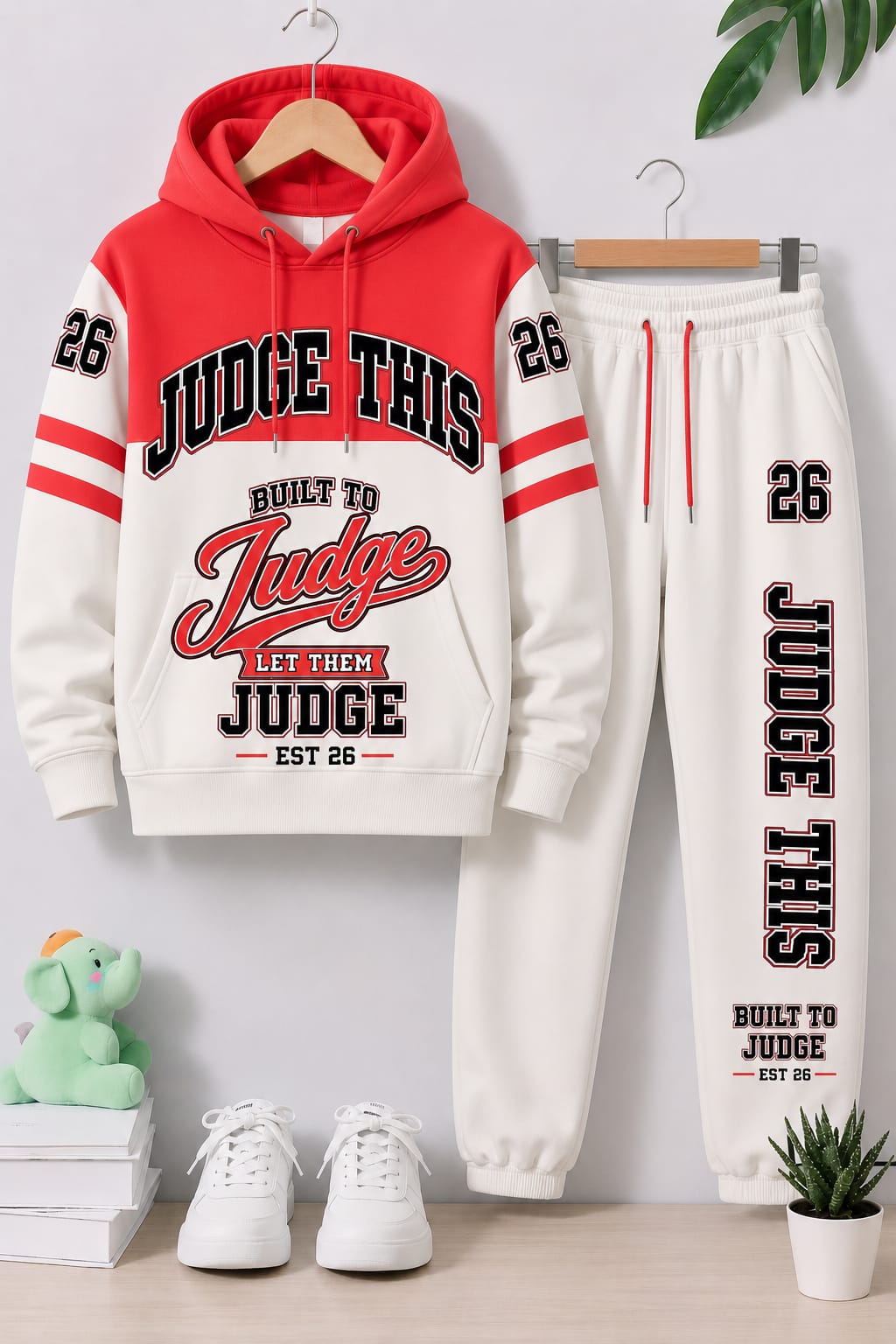 Judge This™ Built To Judge Kids Hoodie & Track Pants Set