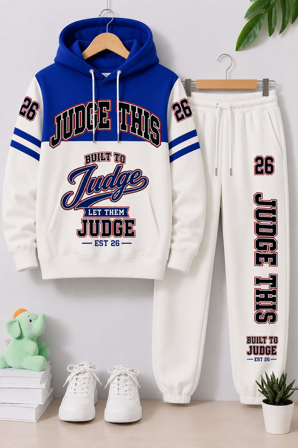 Judge This™ Built To Judge Kids Hoodie & Track Pants Set
