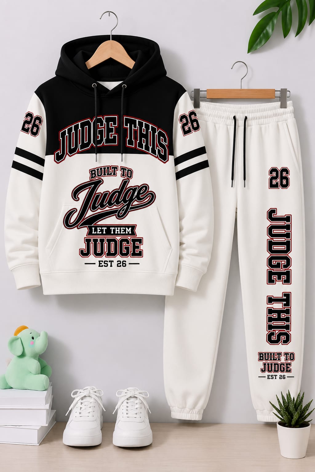 Judge This™ Built To Judge Kids Hoodie & Track Pants Set