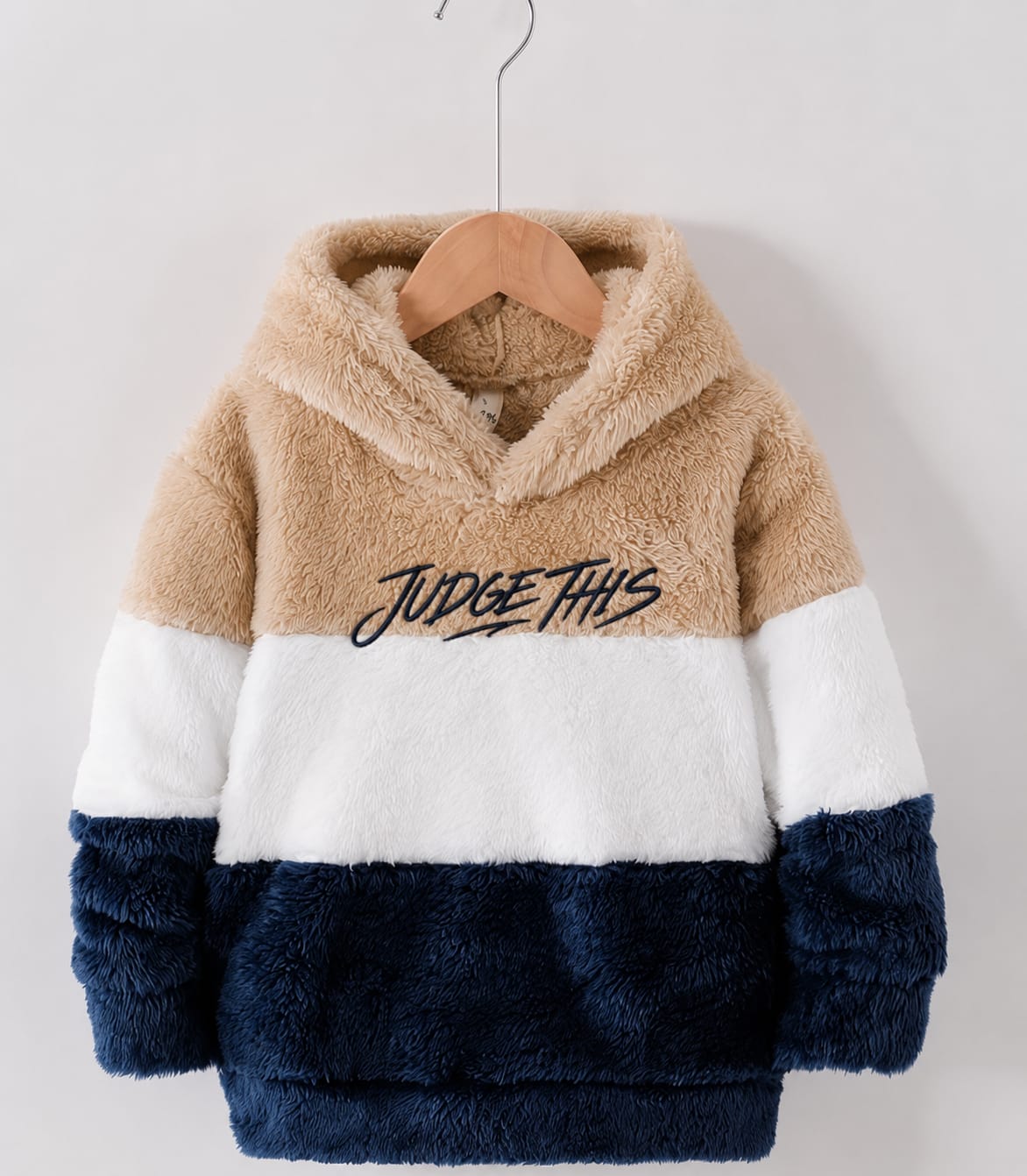 Judge This™ Kids Sherpa Hoodie