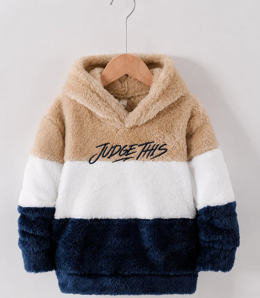 Judge This™ Kids Sherpa Hoodie