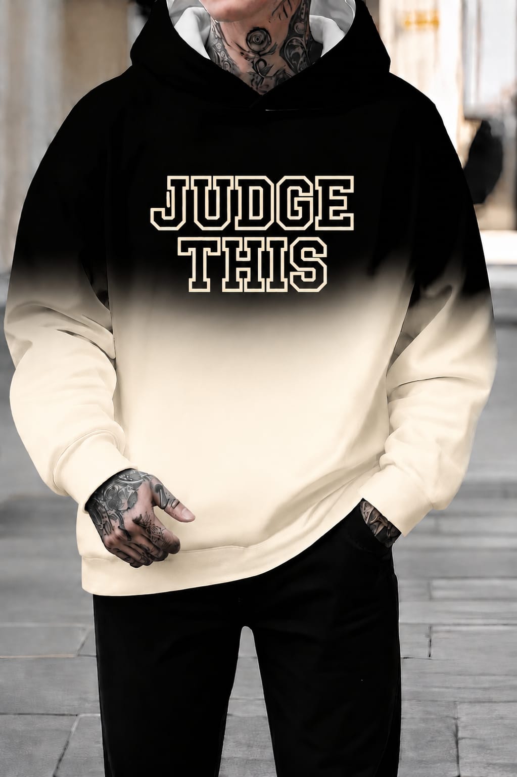 JUDGE THIS™ Ombré Hoodie