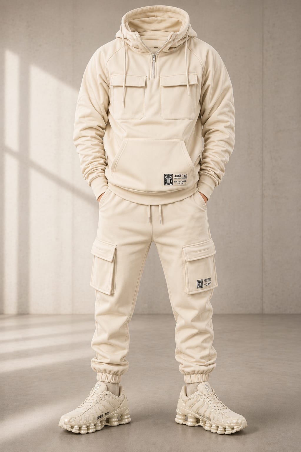 Judge This™ Tactical Cargo Tracksuit Set