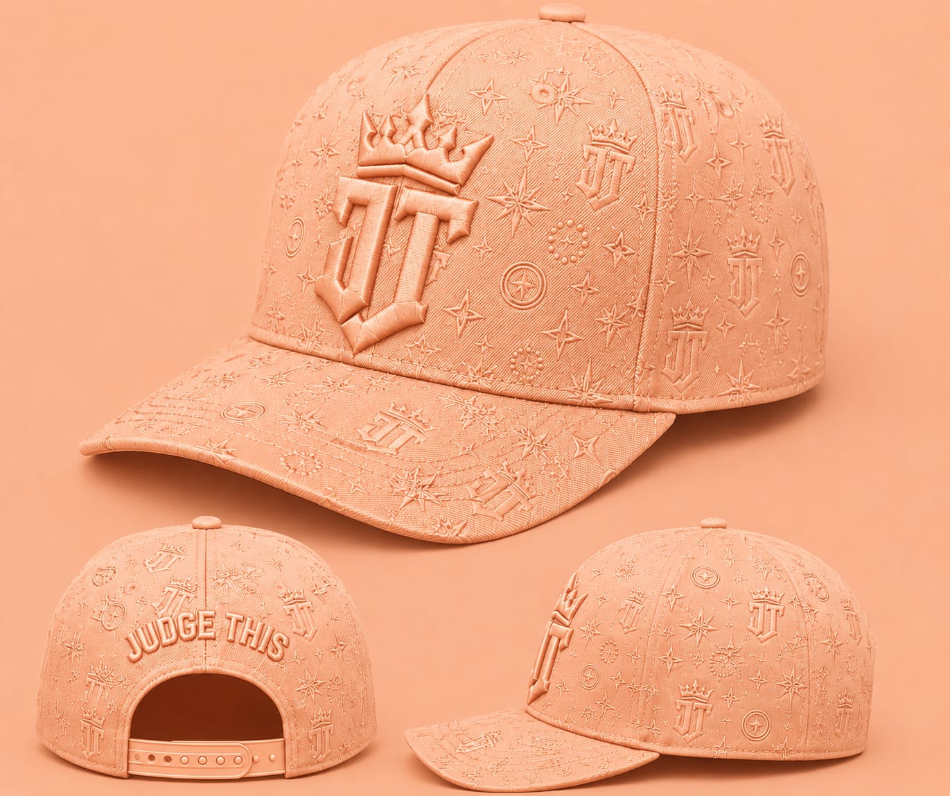 Judge This™ Monogram Snapback Cap