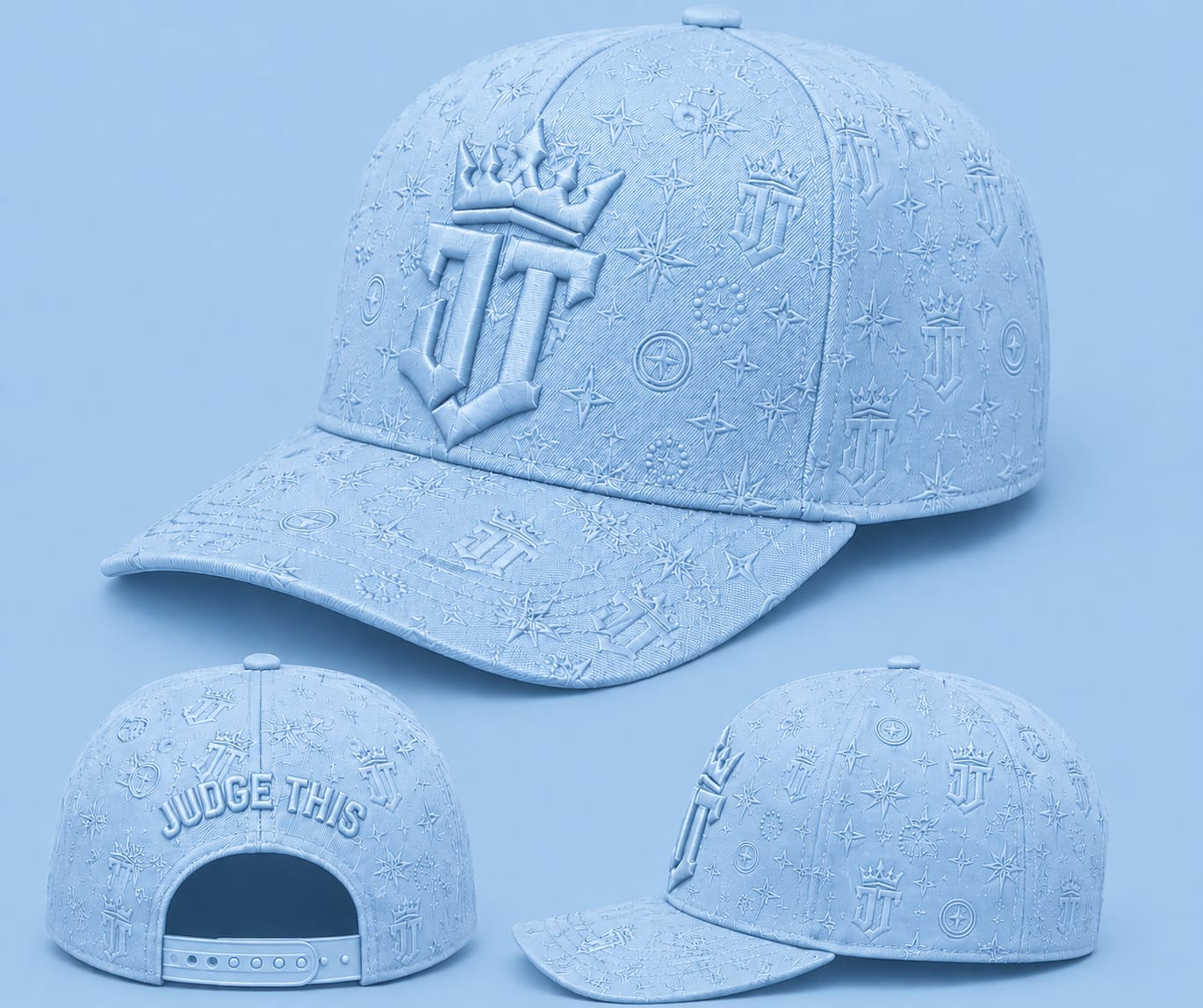 Judge This™ Monogram Snapback Cap