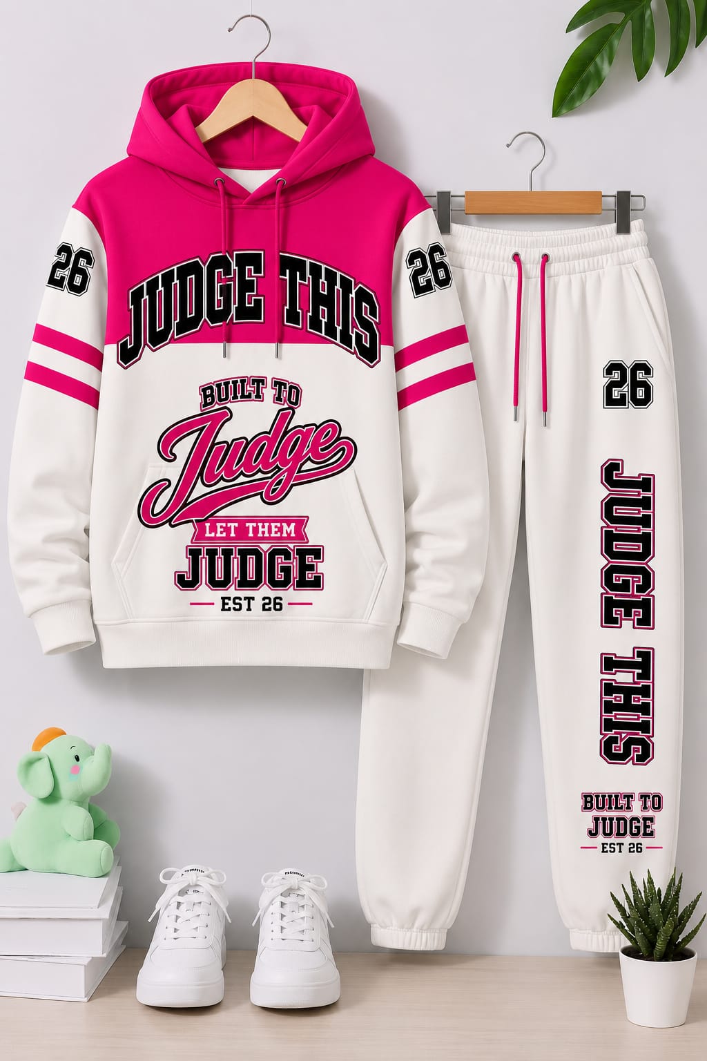Judge This™ Built To Judge Kids Hoodie & Track Pants Set