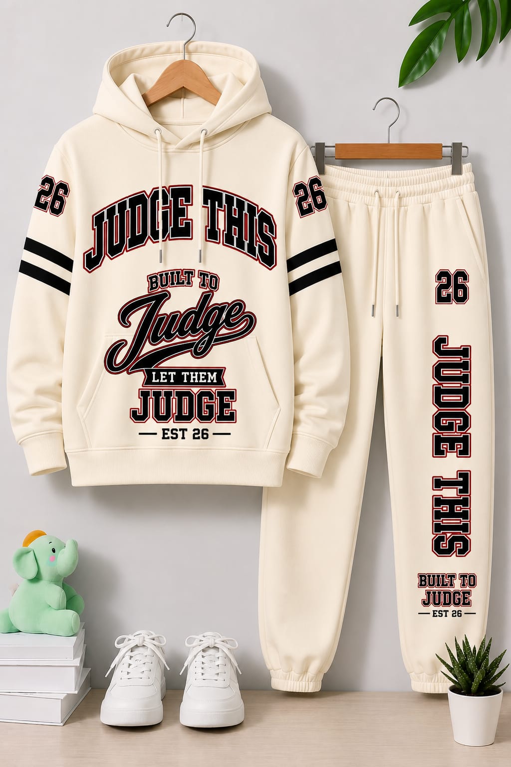 Judge This™ Built To Judge Kids Hoodie & Track Pants Set